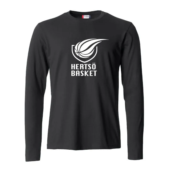 Hertsö Basket Långärmad Tee SVart