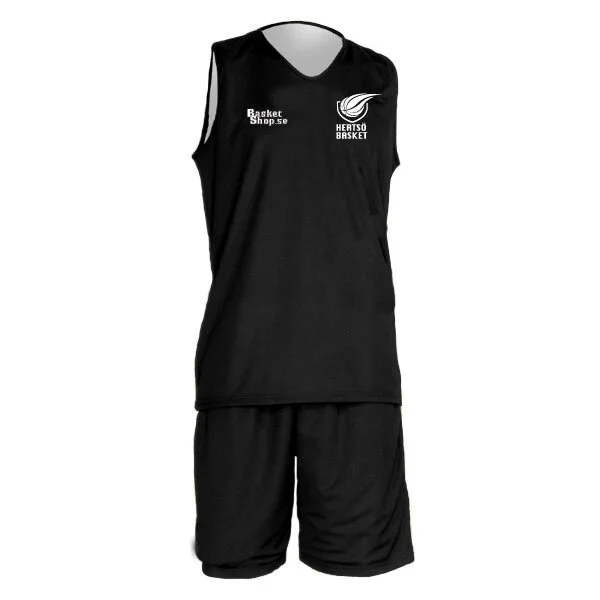 Hertsö Basket Vändbart Träningsset Svart/Vit