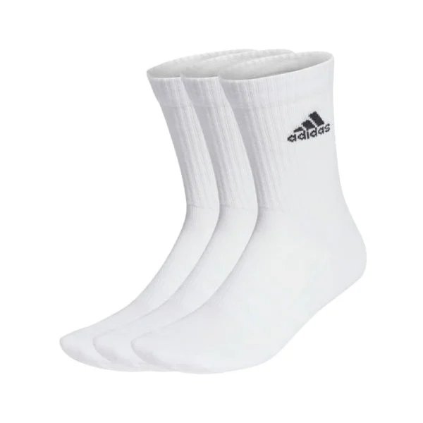 Adidas Basketstrumpa 3-Pack Vit