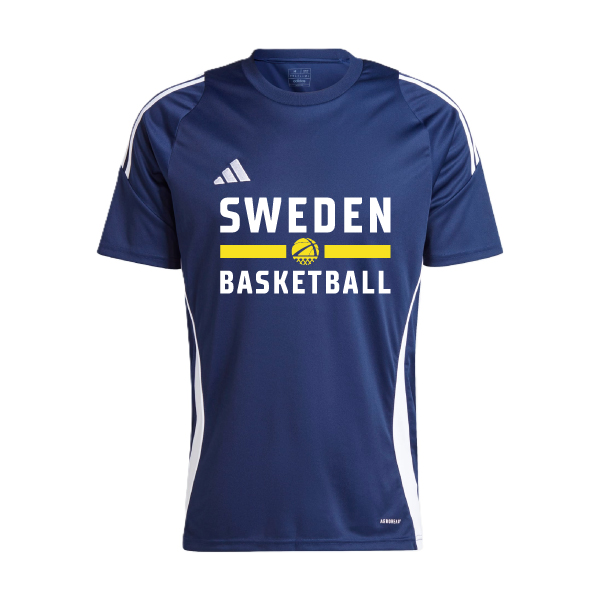 Sweden Basketball Tränings Tee 2025 Adidas