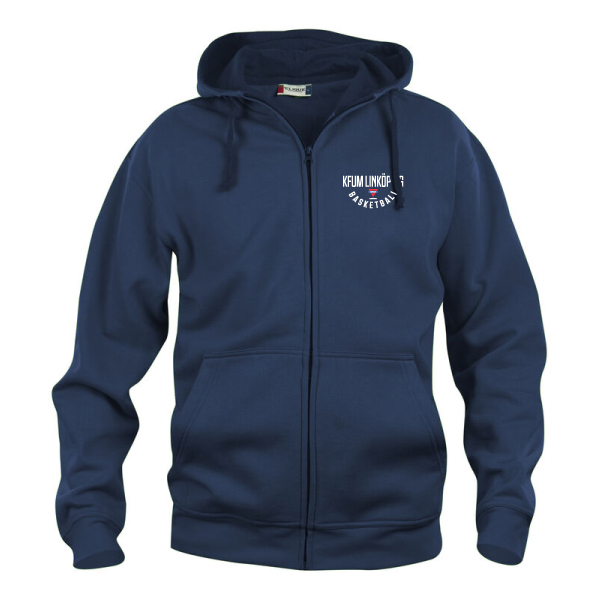 Linköping Basketball Zip Hoody Navy