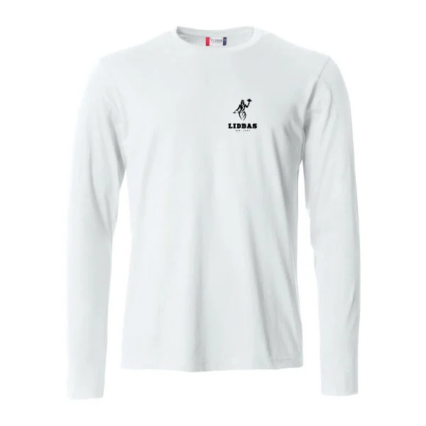 Lidbas Långärmad Tee Vit