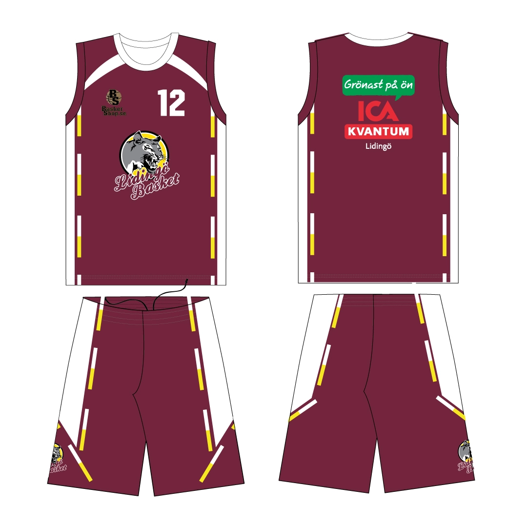 Lidingö Basket Matchset U12 och Yngre