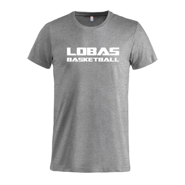 Lobas Basketball T-shirt Grå
