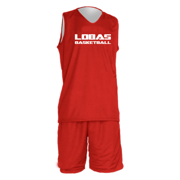 Lobas Basketball Vändbart Set