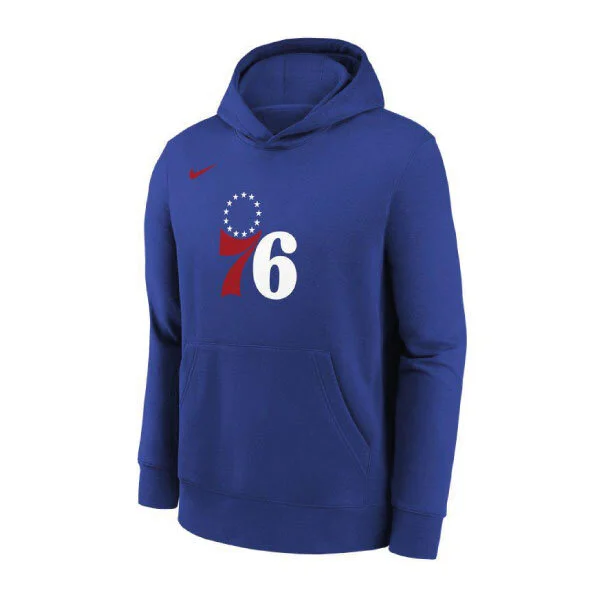 Nike NBA Philadelphia 76ers Hoody Blå Jr