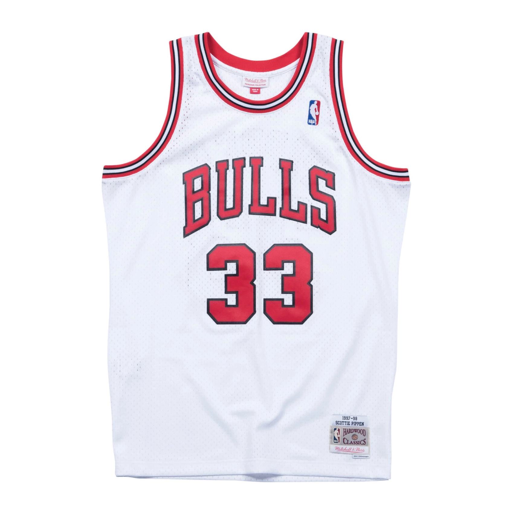 NBA Swingman Chicago Bulls Pippen Vit/Röd
