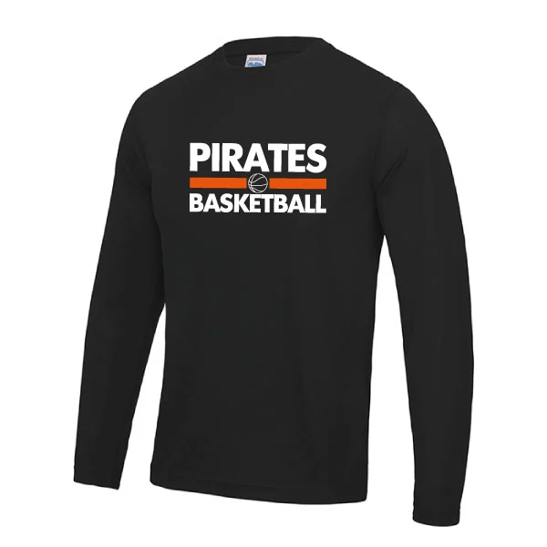 Onsala Pirates L/S Tee Svart Polyester