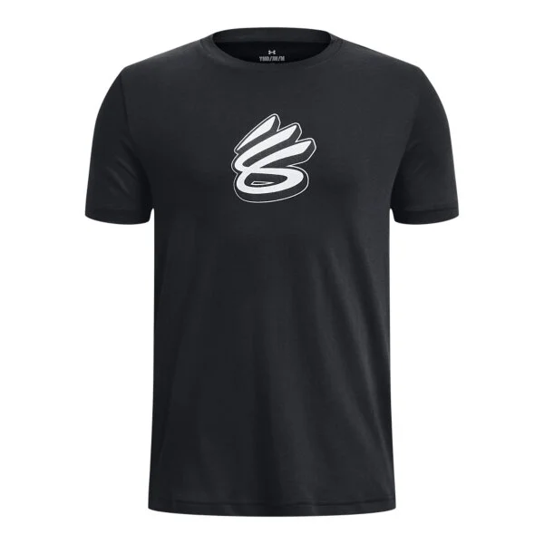 Under Armour Curry Drop Shadow Tee Svart Jr