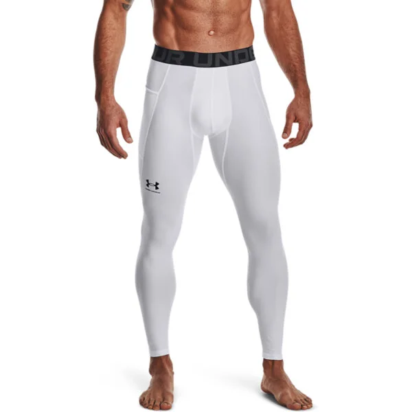 Under Armour Heatgear Långa Tights Vita