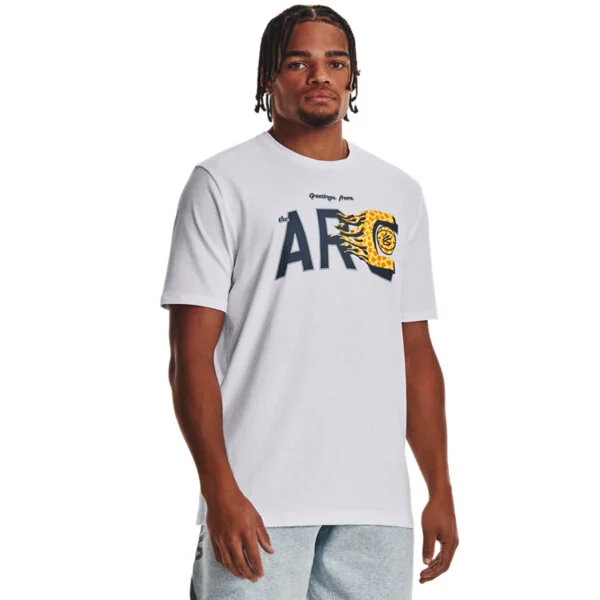 Under Armour Curry Greetings From The ARC Tee Vit