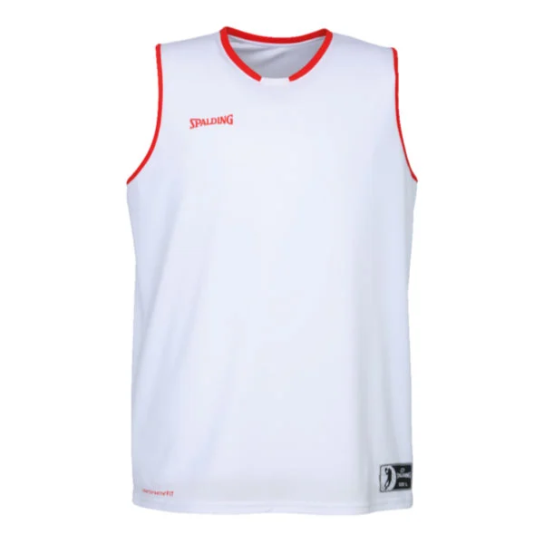 Spalding Move Tank Top Vit/Röd