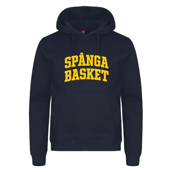 Spånga Basket SUPPORTER hoody Marin
