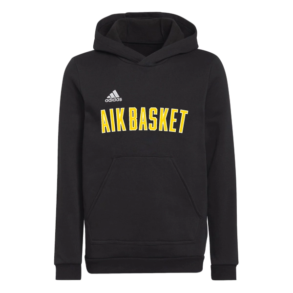 AIK Basket Hoody Adidas svart JR
