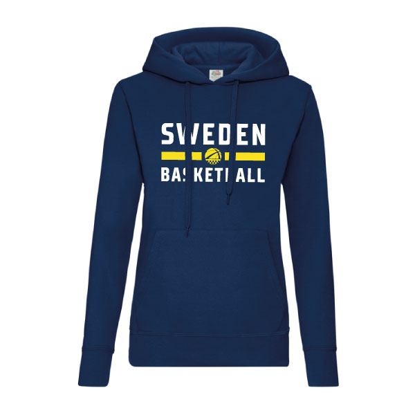 Sweden Basketball Huvtröja Tjej Blå Utgående