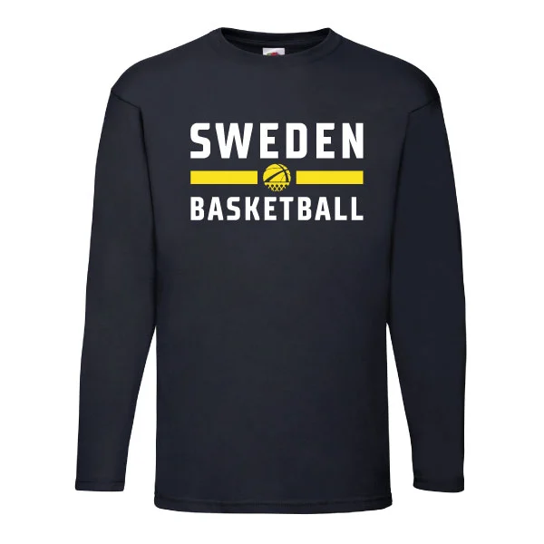 Sweden Basketball Långärmad Tee