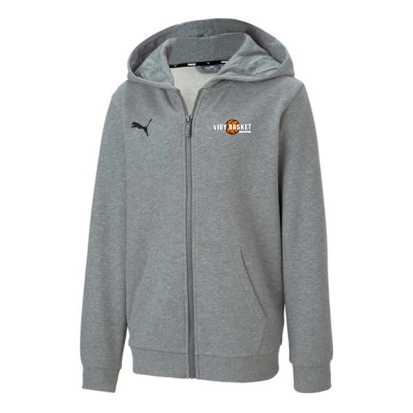 Viby Basket Puma Zip Hoody Grå