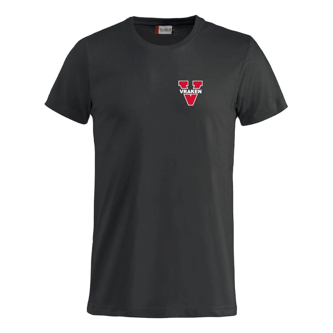 Vråken Basket Tee Svart