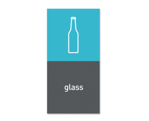 Magnetisk etikett ''Glass''