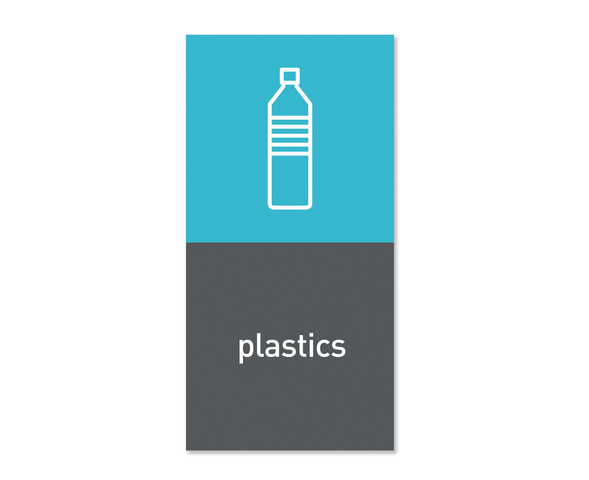 Magnetisk etikett ''Plastics''