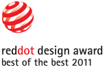 Dreamfarm Chopula stekspade fick red dot award design år 2011. Världens bästa stekspade