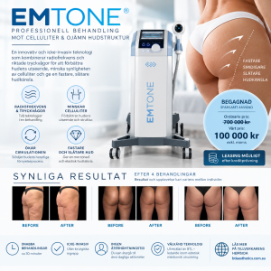 BTL EMTONE® – Professionell Maskin mot Celluliter | Begagnad – Leasing Möjlig