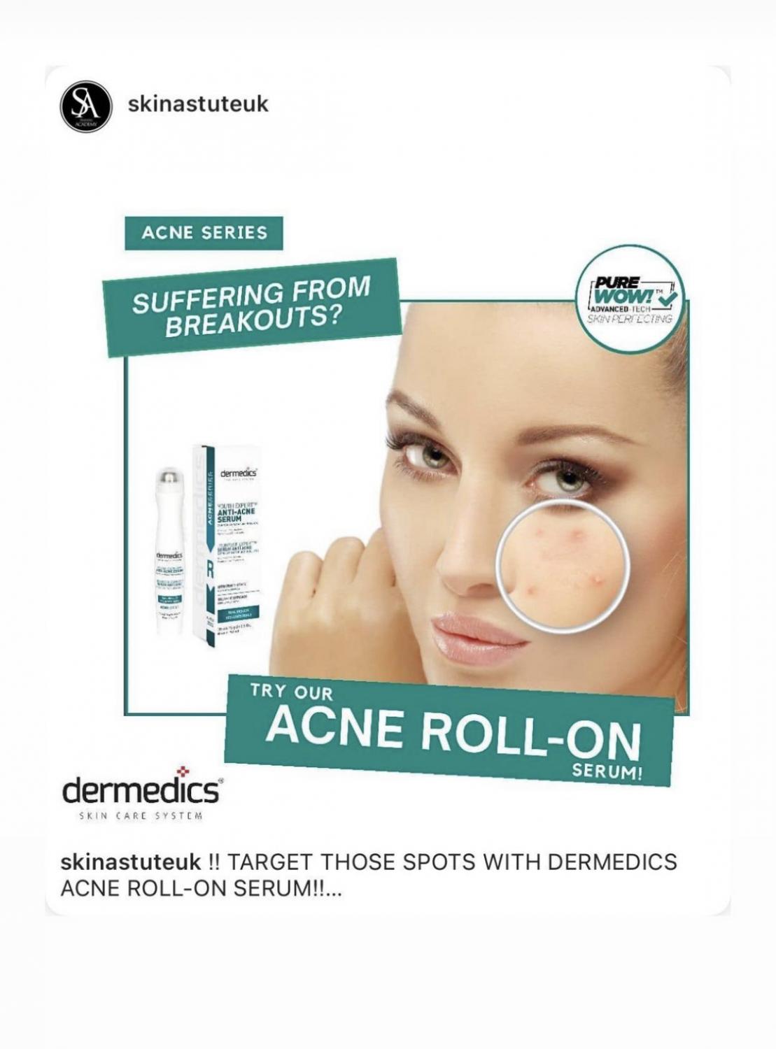 Acne roll on 30st - Anti-Acne serum Dermedics för slutkund