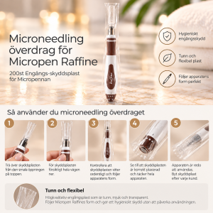 Microneedling Skyddsöverdrag – Raffine Micropen | 200 st