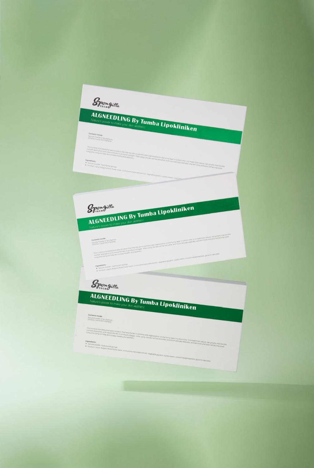 Nybörjare ALGNEEDLING® (SOS mask) BIO-MICRONEEDLING Online utbildning + Kit med 18 behandlingar