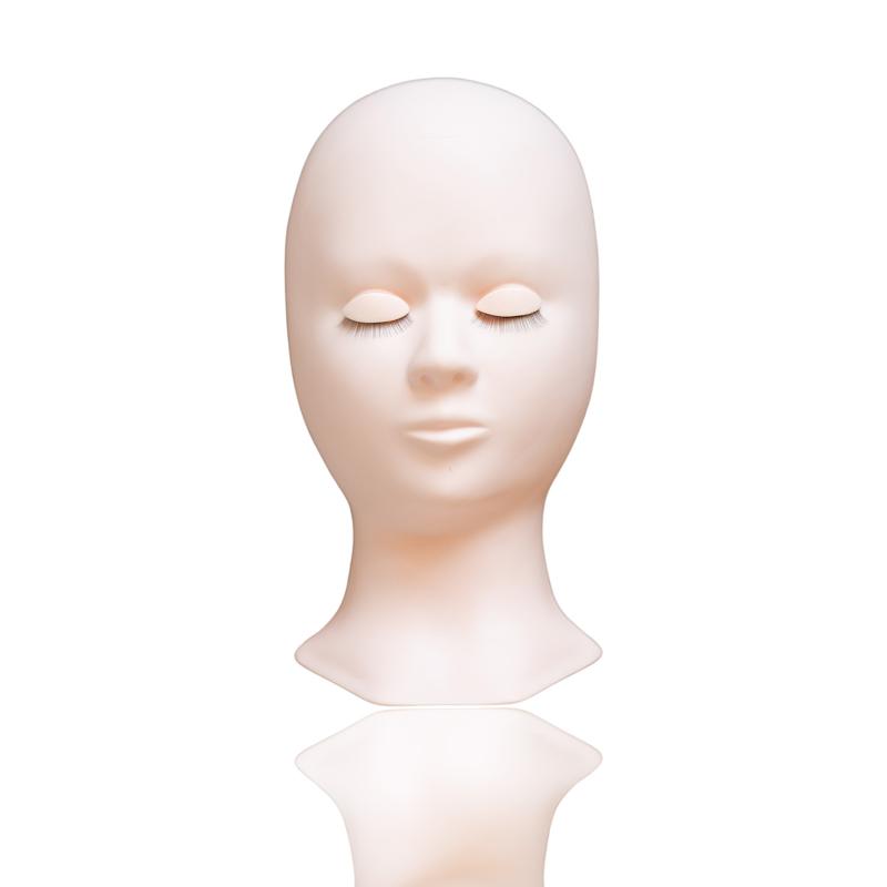 Övningsdocka för fransförlängning