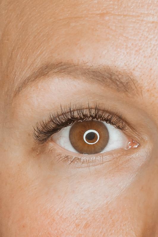 Singelfransar + volymfransar + lashlift