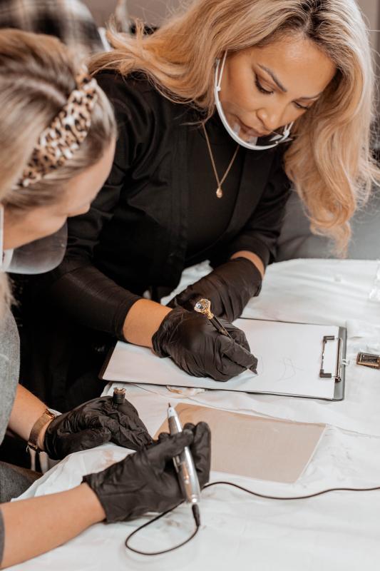 Ombré maskin vidareutbildning