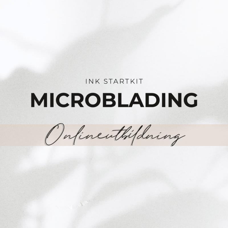 Microblading grundutbildning onlineutbildning - Ink startkit