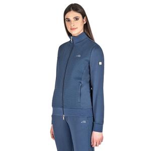 TRÖJA ELASTE ZIP BLUE