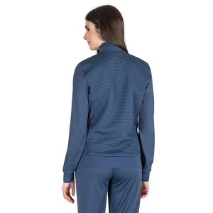 TRÖJA ELASTE ZIP BLUE