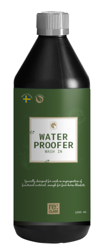 Waterproofer wash in, Tvättmedel