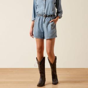 SHORTS SUMMER DENIM MEDIUM BLUE