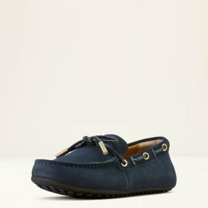 SKOR MARGOT DRIVING MOC NAVY