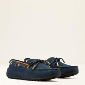 SKOR MARGOT DRIVING MOC NAVY