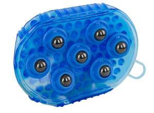 MASSAGEBORSTE MAGNET BLÅ