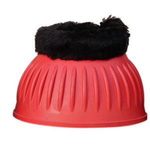 BOOTS GUMMI KONSTPÄLS RÖD