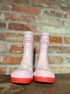 GUMMISTÖVLAR PRINTED JUNIOR PINK UNICORN