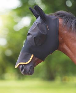 FLUGMASK STRETCH MED NOS BLACK