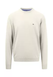 TRÖJA RUNDHALSAD OFFWHITE