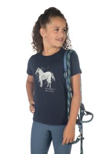T-SHIRT PONY SPARKLE DEEP BLUE