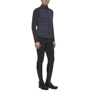 VÄST QUILTED HERR NAVY