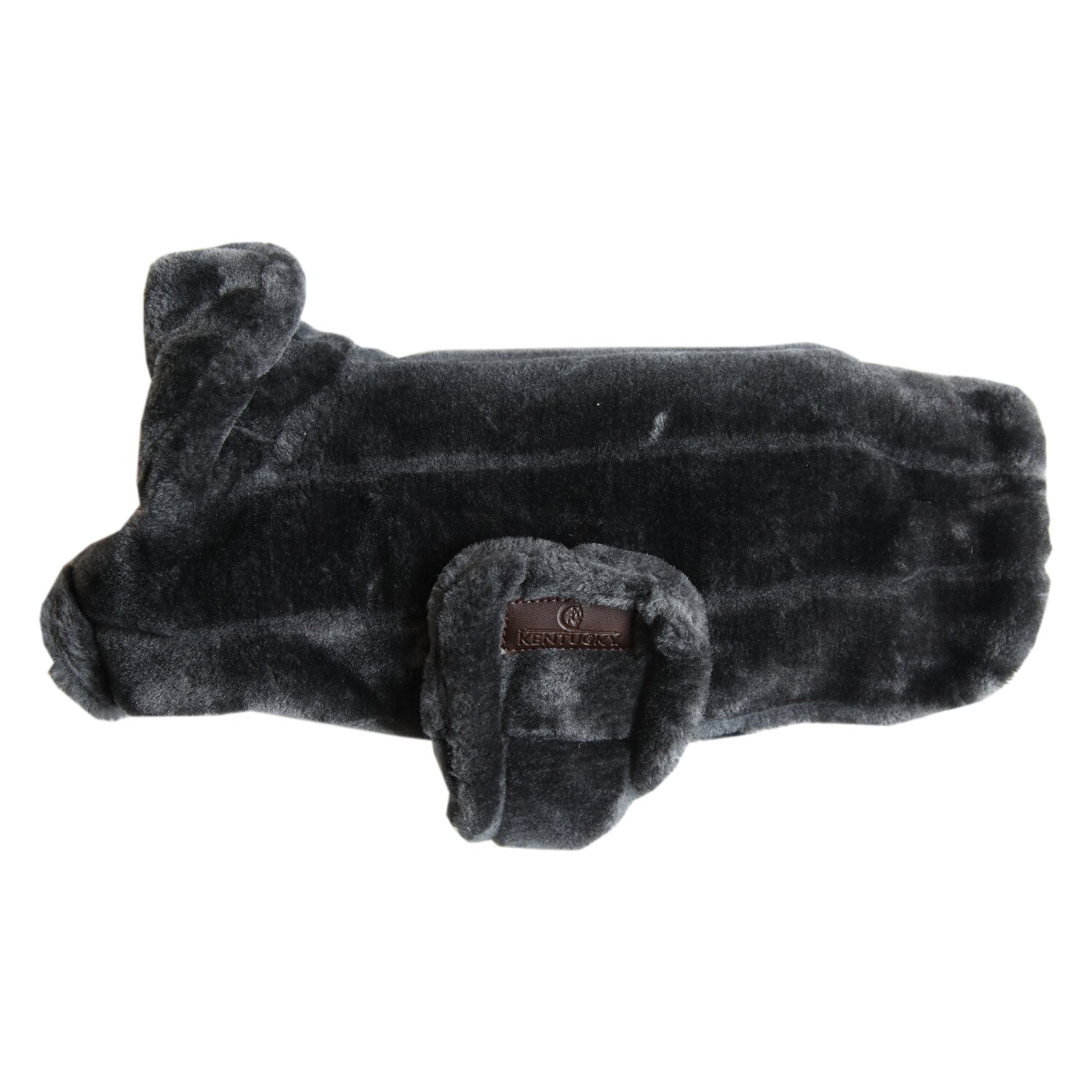 HUNDTÄCKE FAKE FUR GREY