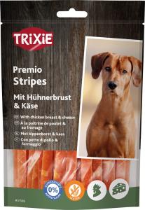 HUNDGODIS PREMIO CHICKEN CHEESE STRIPES 100 G