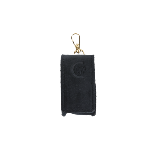 POOP BAG SQUARE VELVET BLACK