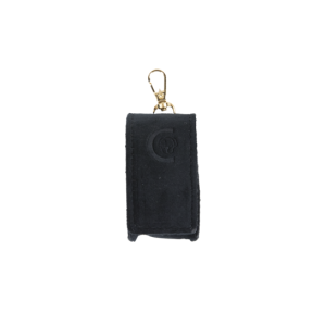 POOP BAG SQUARE VELVET BLACK